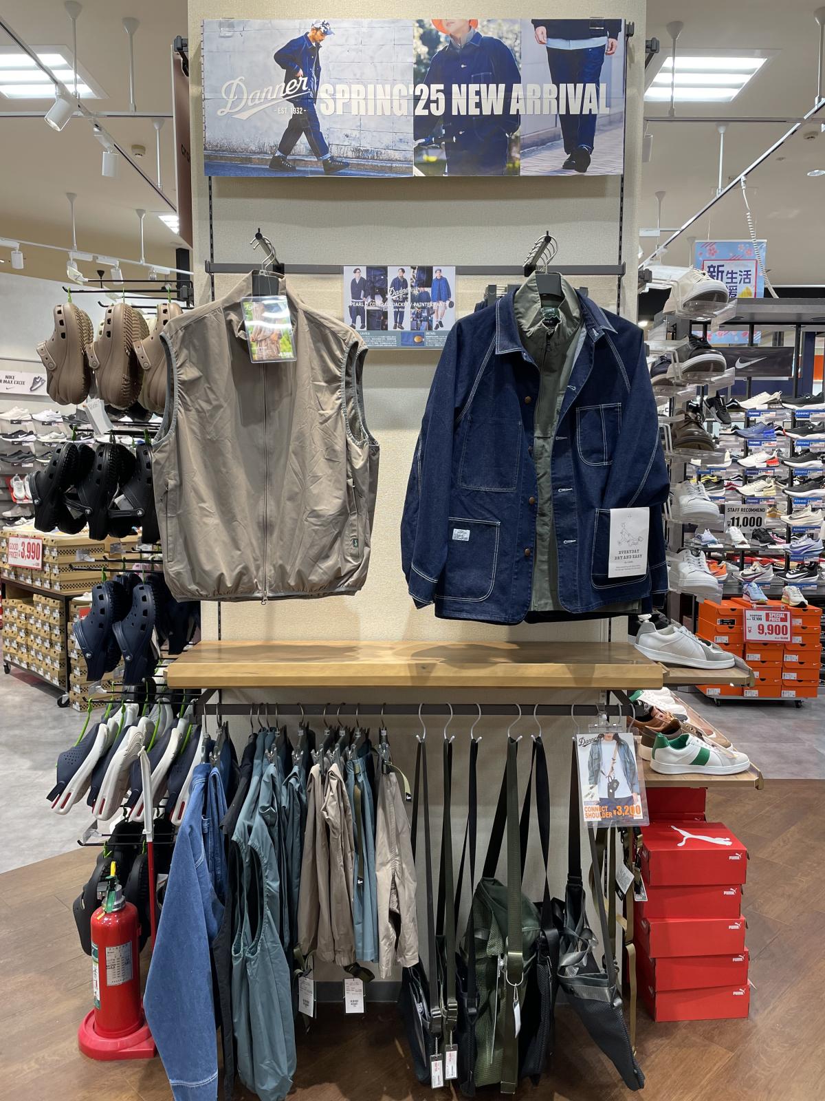 DANNER アパレル　取り扱い始めました！　