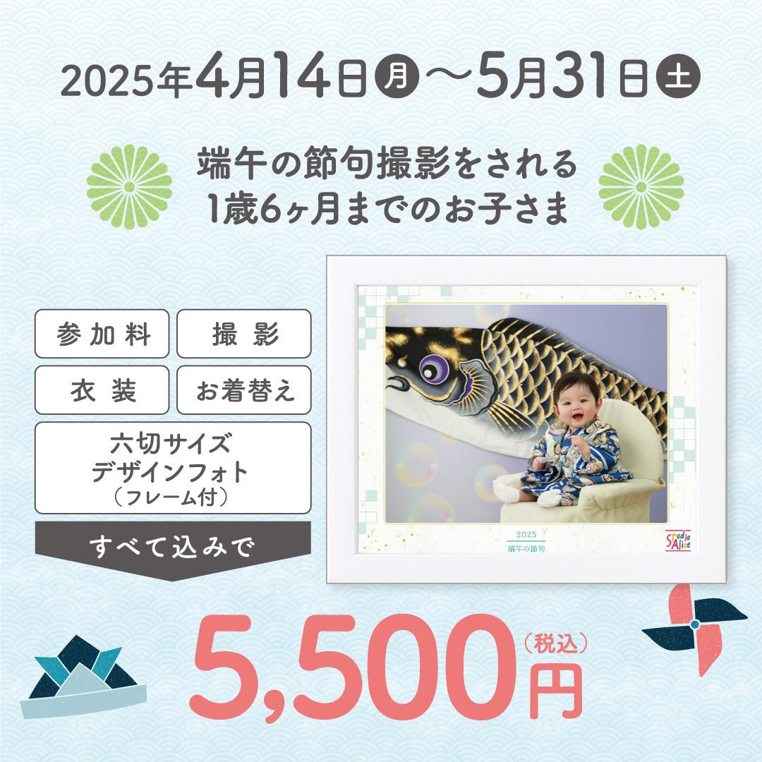 ＼期間限定／こいのぼりパックで可愛くお祝いしよう