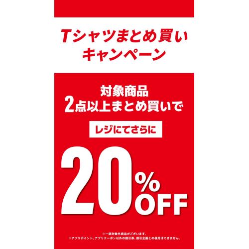 Ｔシャツまとめ買いキャンペーン！