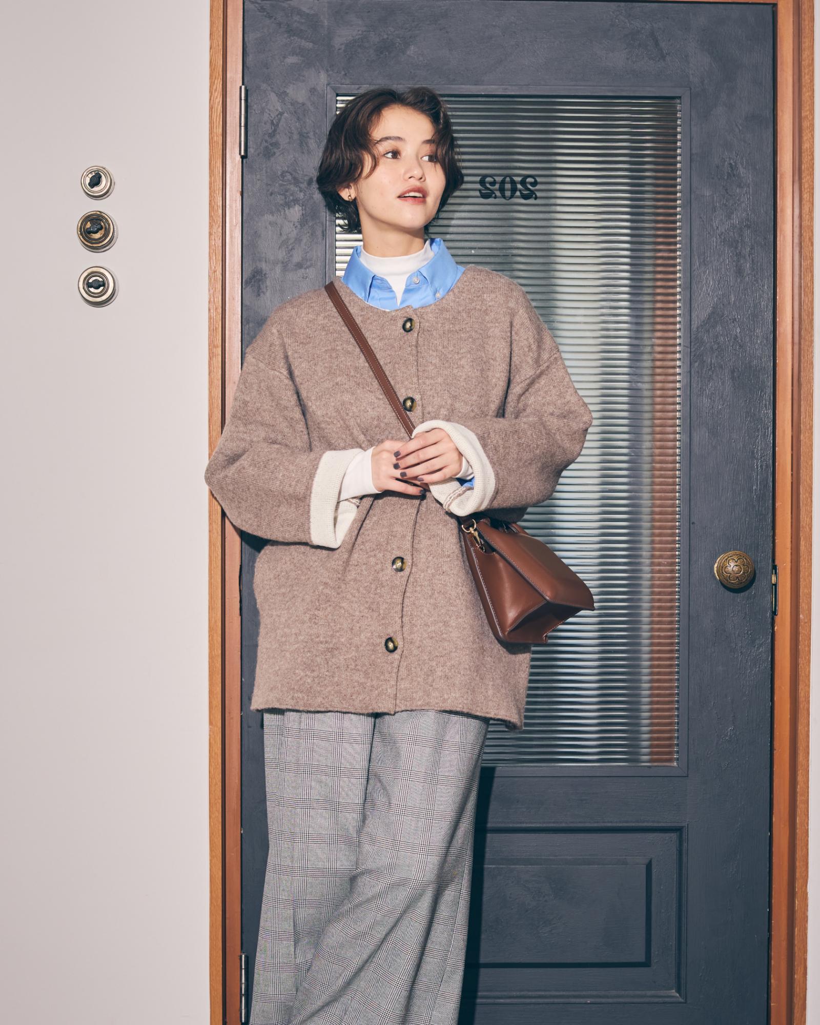 ダブルフェイスコーディガン★