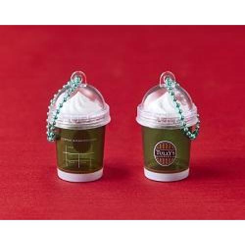 【タリーズコーヒー】ホイップミニカップキーチェーン（グリーン）
